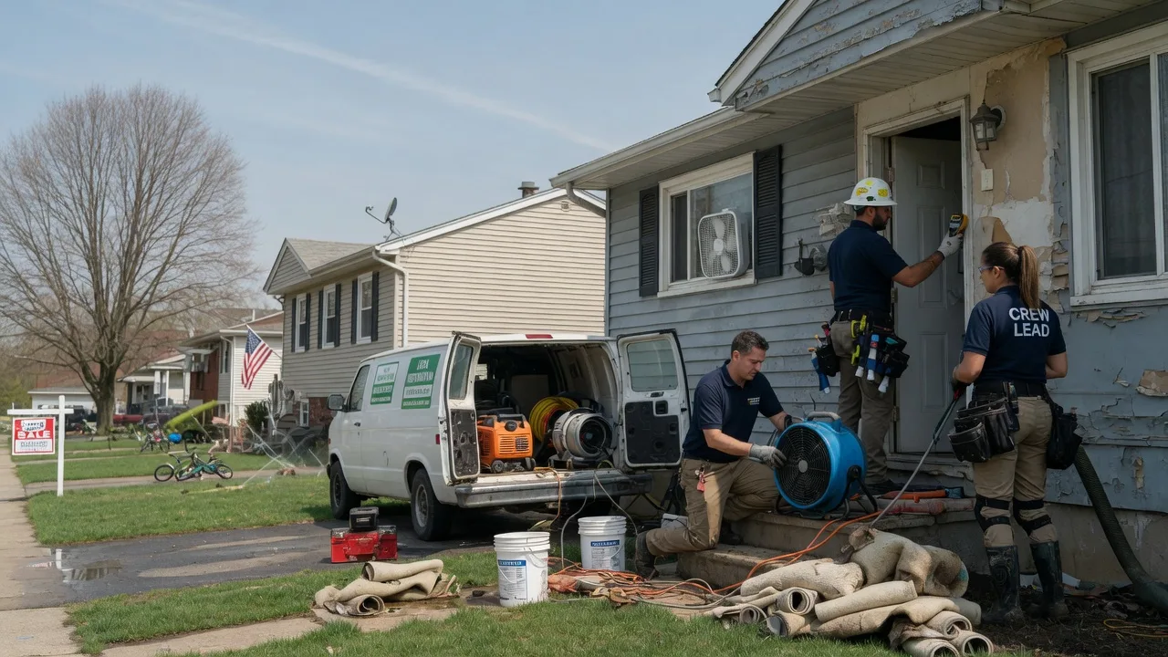Flood Cleanup in Willoughby, OH near me
