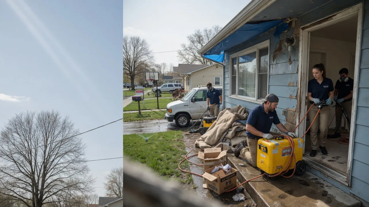 Basement Flood Cleanup in Willoughby, OH near me